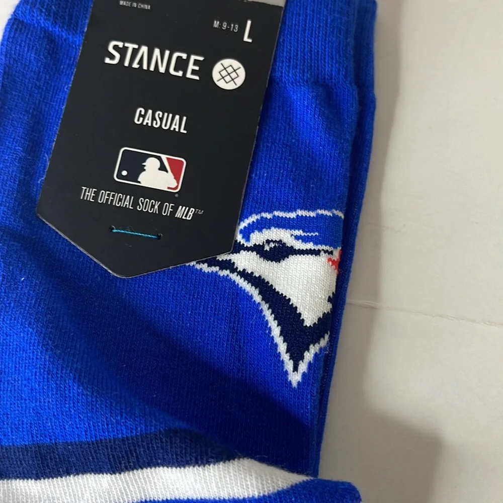 Stance MLB Toronto Blue Jays Baseball Socks Large